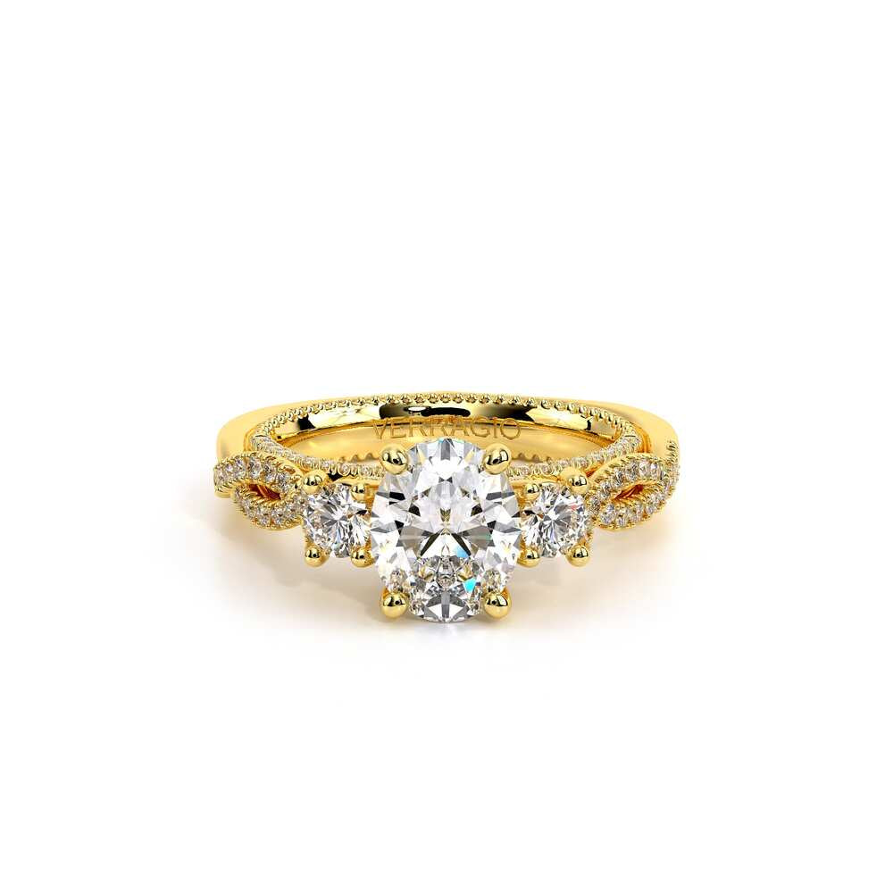 Couture-0450ov-18k Yellow Gold Oval