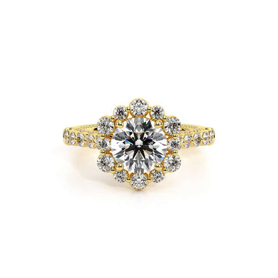 Couture-0480 R-14k Yellow Gold Round