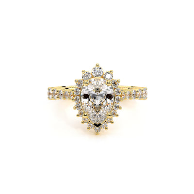 Venetian-5084pear-14k Yellow Gold Pear