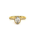 Renaissance-Sld302-Xov-18k Yellow Gold Oval