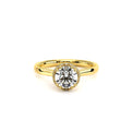 Renaissance-Sol302-Xr-18k Yellow Gold Round