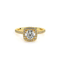 Tradition-120hcu-18k Yellow Gold Cushion