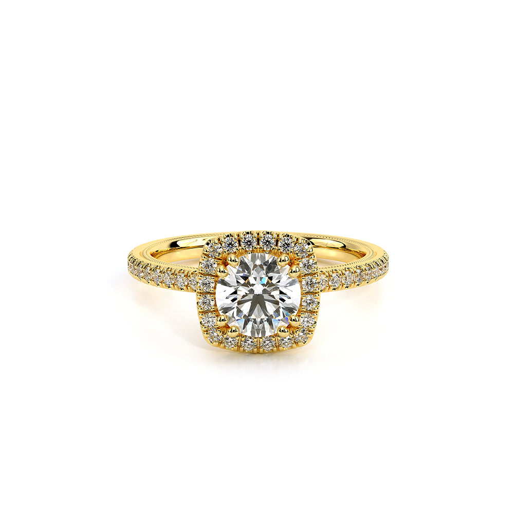 Tradition-120hcu-18k Yellow Gold Cushion