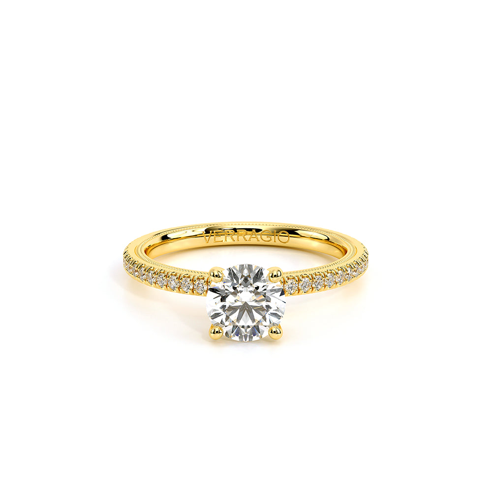 Tradition-120r4-18k Yellow Gold Round
