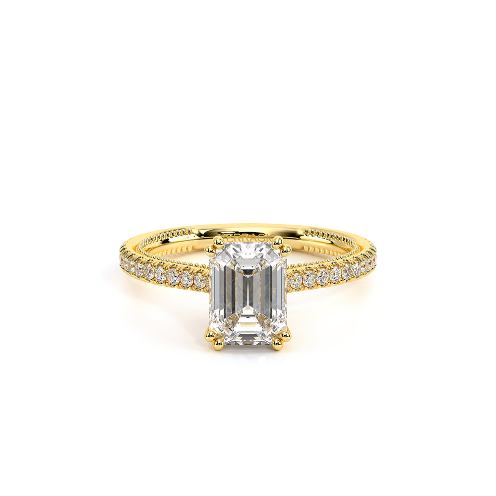 Renaissance-992EM13-18K Yellow Gold Emerald