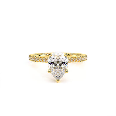 Renaissance-992PS13-18K Yellow Gold Pear