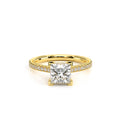 Renaissance-992P13-14K Yellow Gold Princess