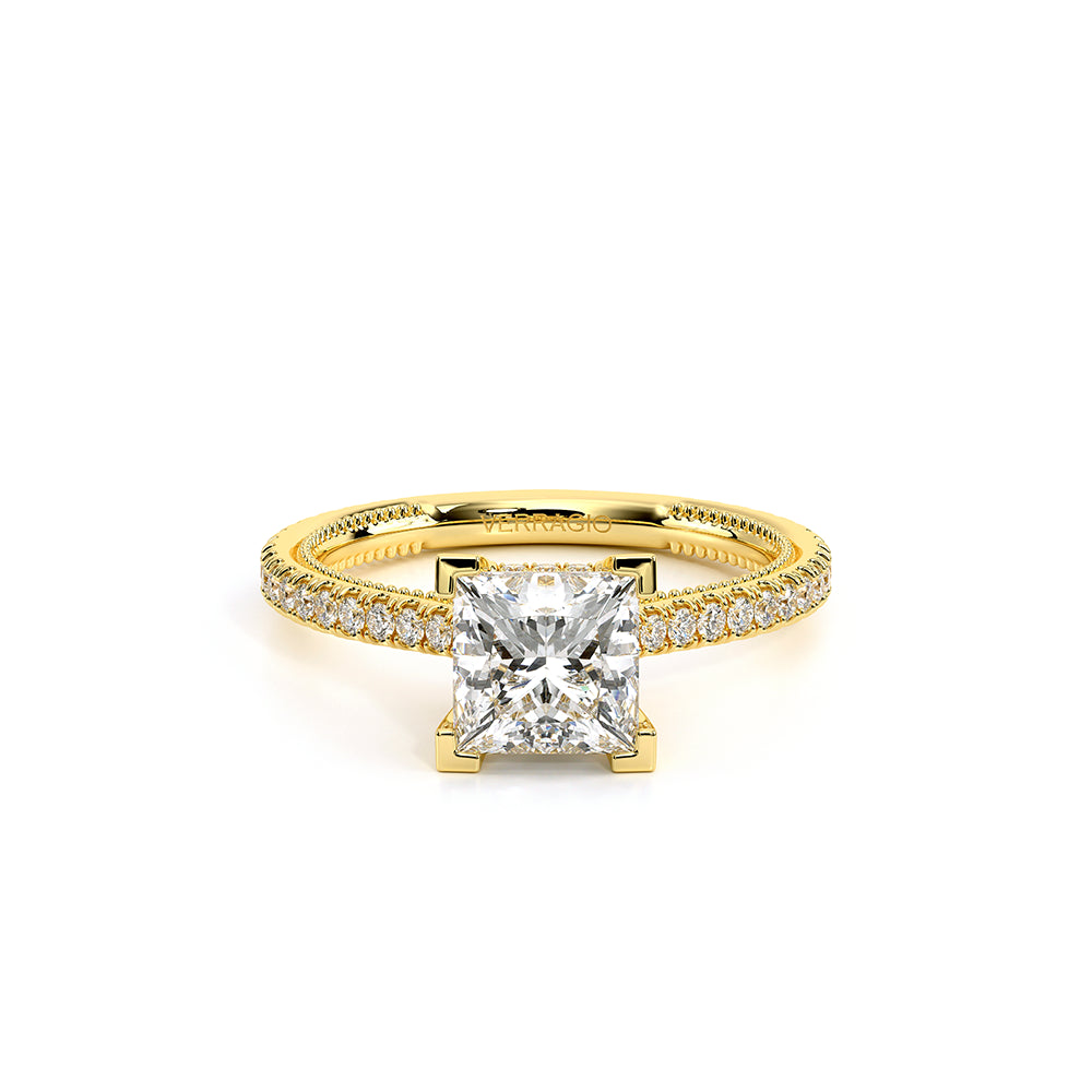 Renaissance-992P13-14K Yellow Gold Princess