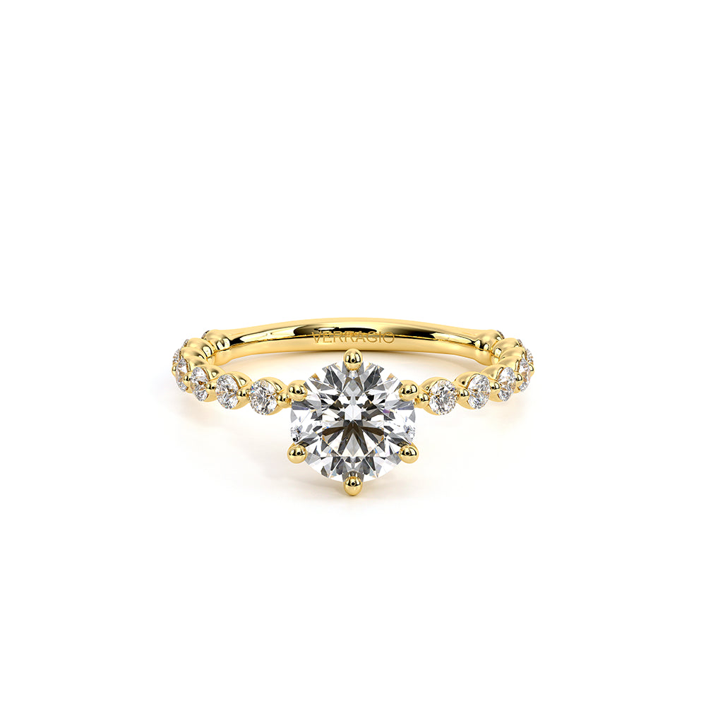 Renaissance-989R20-18K Yellow Gold Round