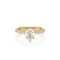 Vanguard-2201PS-18K Yellow Gold Pear
