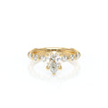Vanguard-2202PS-18K Yellow Gold Pear