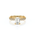 Vanguard-2203EM-14K Yellow Gold Emerald
