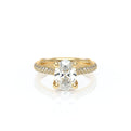 Vanguard-2204OV-18K Yellow Gold Oval