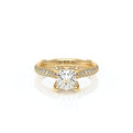 Vanguard-2204P-14K Yellow Gold Princess