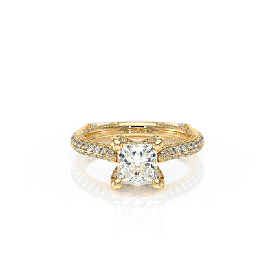 Vanguard-2204P-18K Yellow Gold Princess