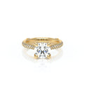Vanguard-2204R-14K Yellow Gold Round