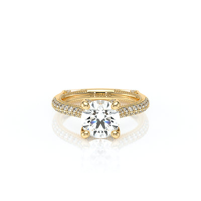 Vanguard-2204R-18K Yellow Gold Round