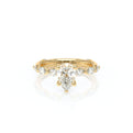 Vanguard-2205ps-14k Yellow Gold Pear