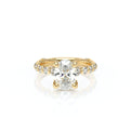 Vanguard-2206OV-18K Yellow Gold Oval