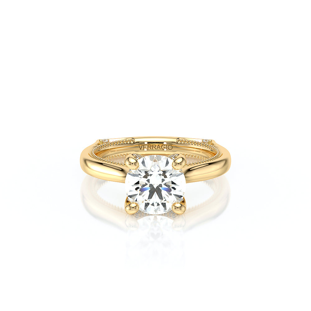 Vanguard-2207r-S-14k Yellow Gold Round