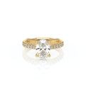 Vanguard-2208OV-18K Yellow Gold Oval