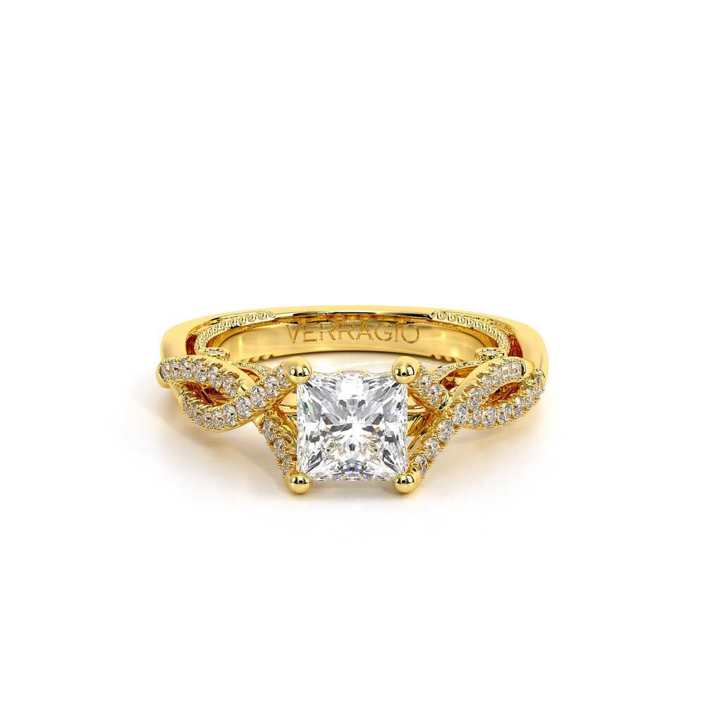 Insignia-7060p-14k Yellow Gold Princess