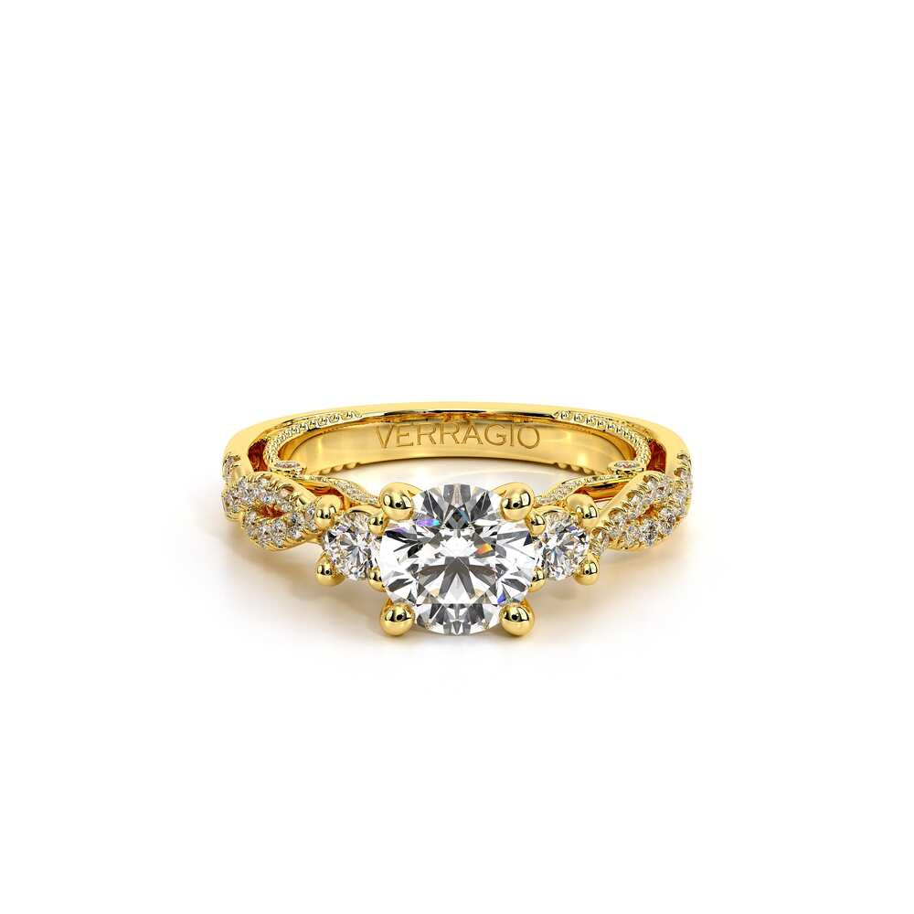 Insignia-7074r-14k Yellow Gold Round