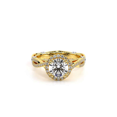 Parisian-106r-18k Yellow Gold Round