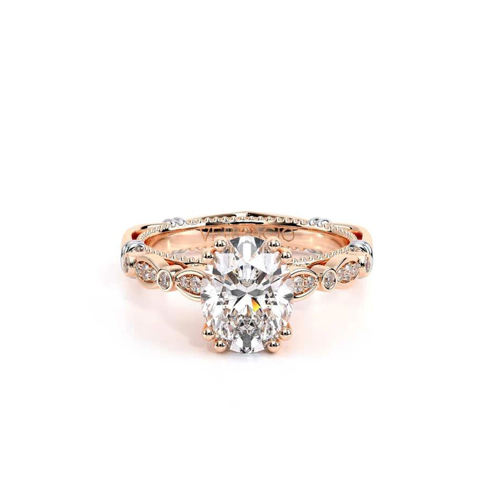 Parisian-100ov-18k Rose Gold Oval