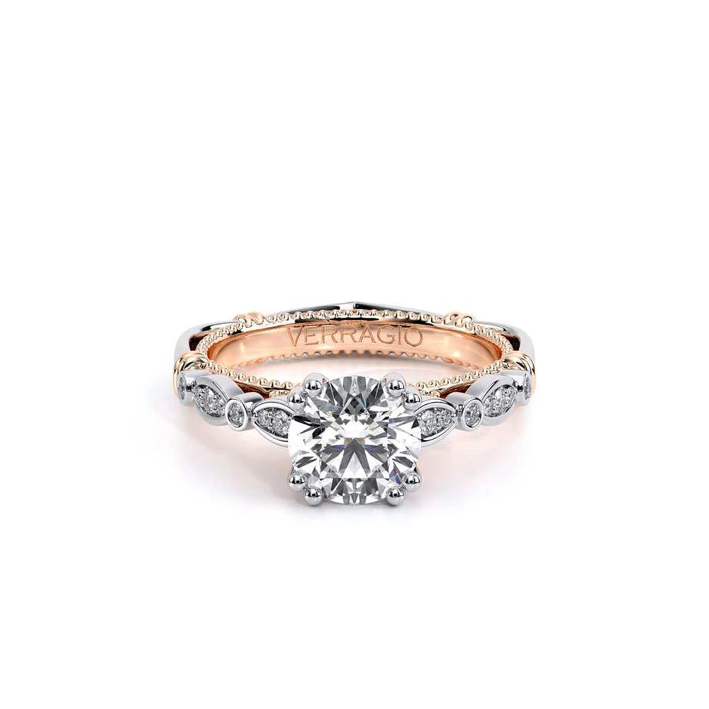 Parisian-100r-18k Two Tone Round