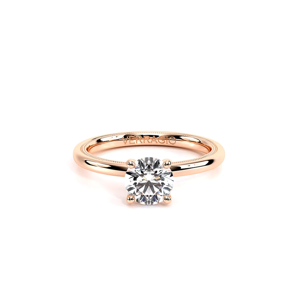 Tradition-120R4-S-14K Rose Gold Round