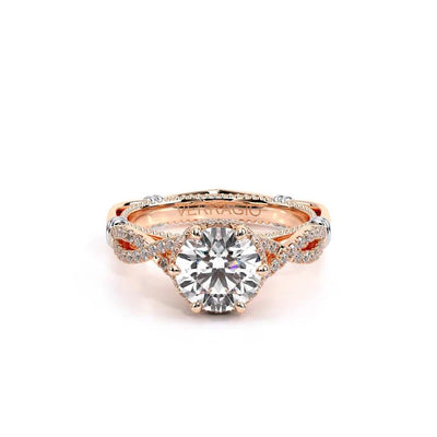 Parisian-153r-14k Rose Gold Round