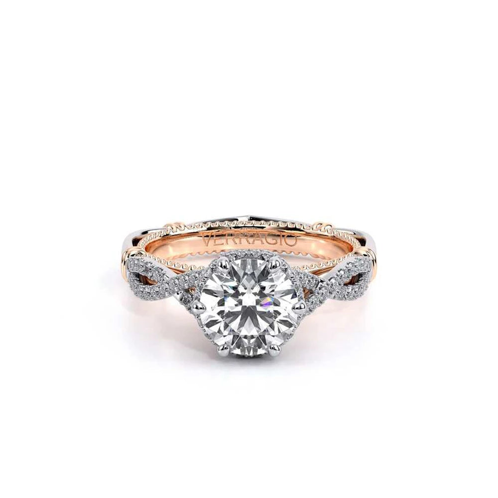 Parisian-153r-14k Two Tone Round