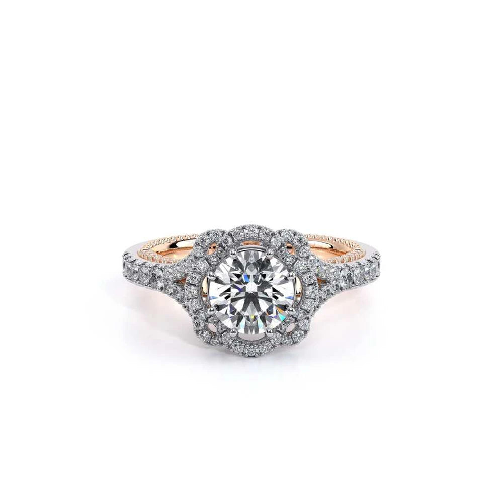 Couture-0444-14k Two Tone Round