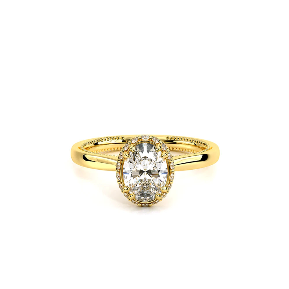 Renaissance-Sol302-Xov-18k Yellow Gold Oval