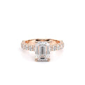 Couture-0489EM25-18K Rose Gold Emerald