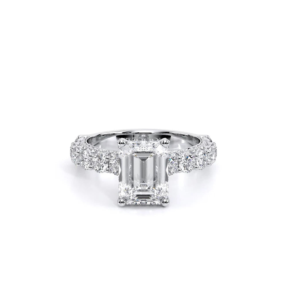 Couture-0489EM30-14K White Gold Emerald