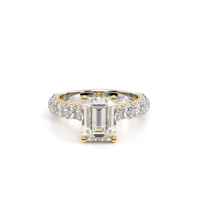 Couture-0489EM30-14K Two Tone Emerald
