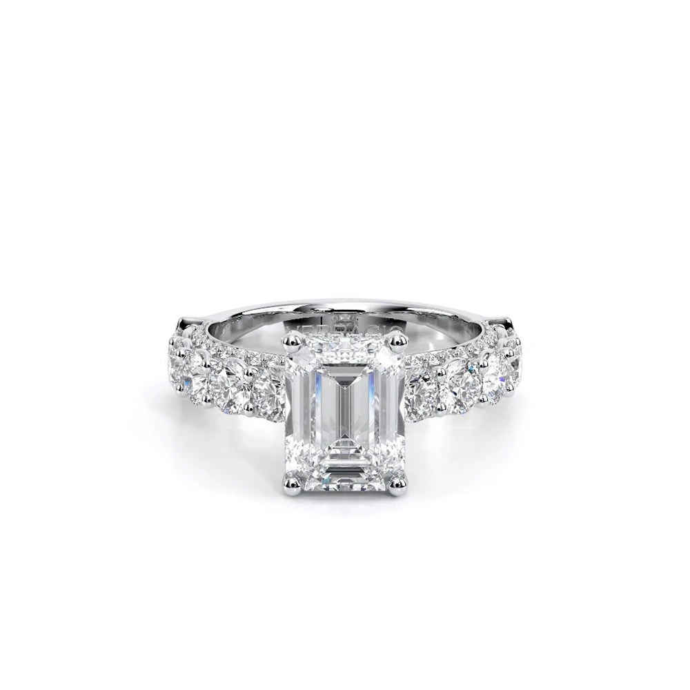 Couture-0489EM34-14K White Gold Emerald