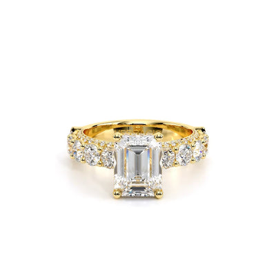 Couture-0489EM34-14K Yellow Gold Emerald
