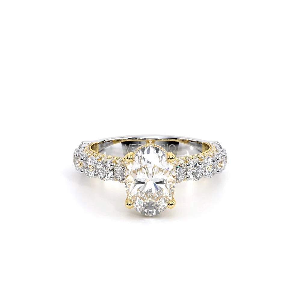 Couture-0489OV30-18K Two Tone Oval