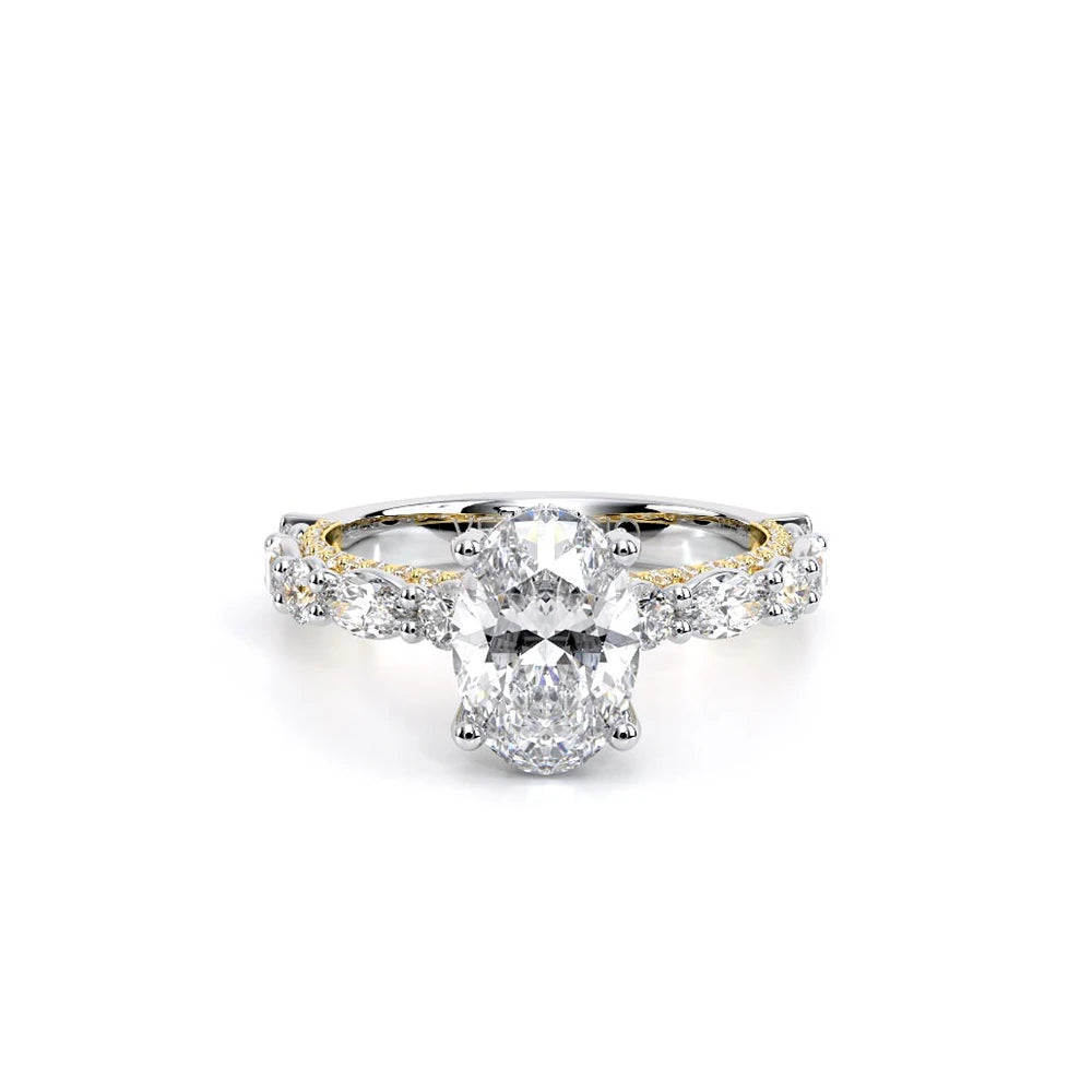 Couture-0490OV25-18K Two Tone Oval