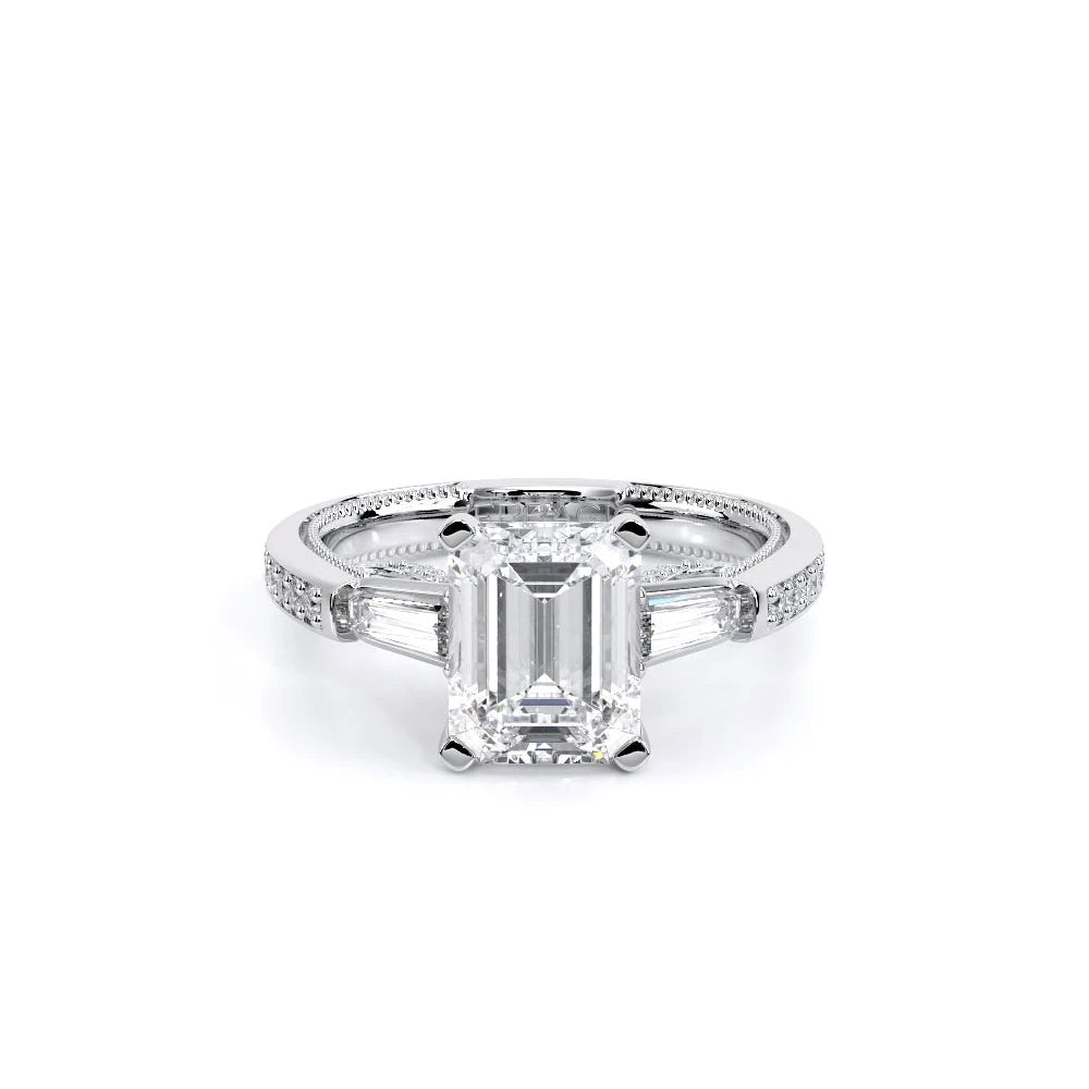 Insignia-7110EM-18K White Gold Emerald