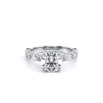 Couture-0490R25-14K White Gold Round