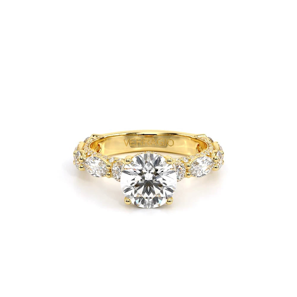 Couture-0490R30-18K Yellow Gold Round