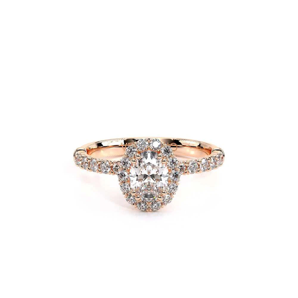Renaissance-954OV18-18K Rose Gold Oval