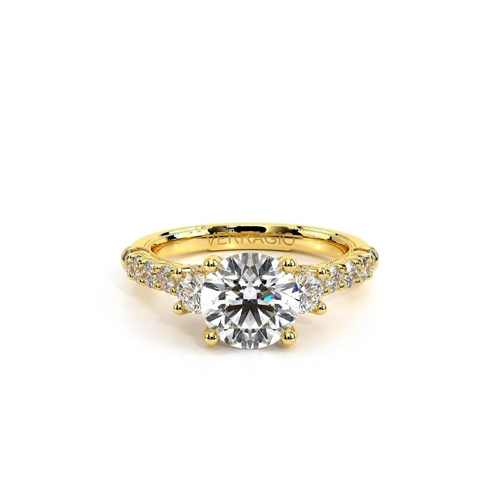 Renaissance-958R27-18K Yellow Gold Round