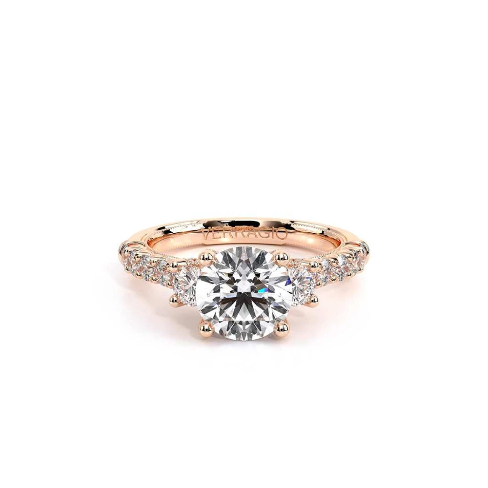 Renaissance-958R27-14K Rose Gold Round