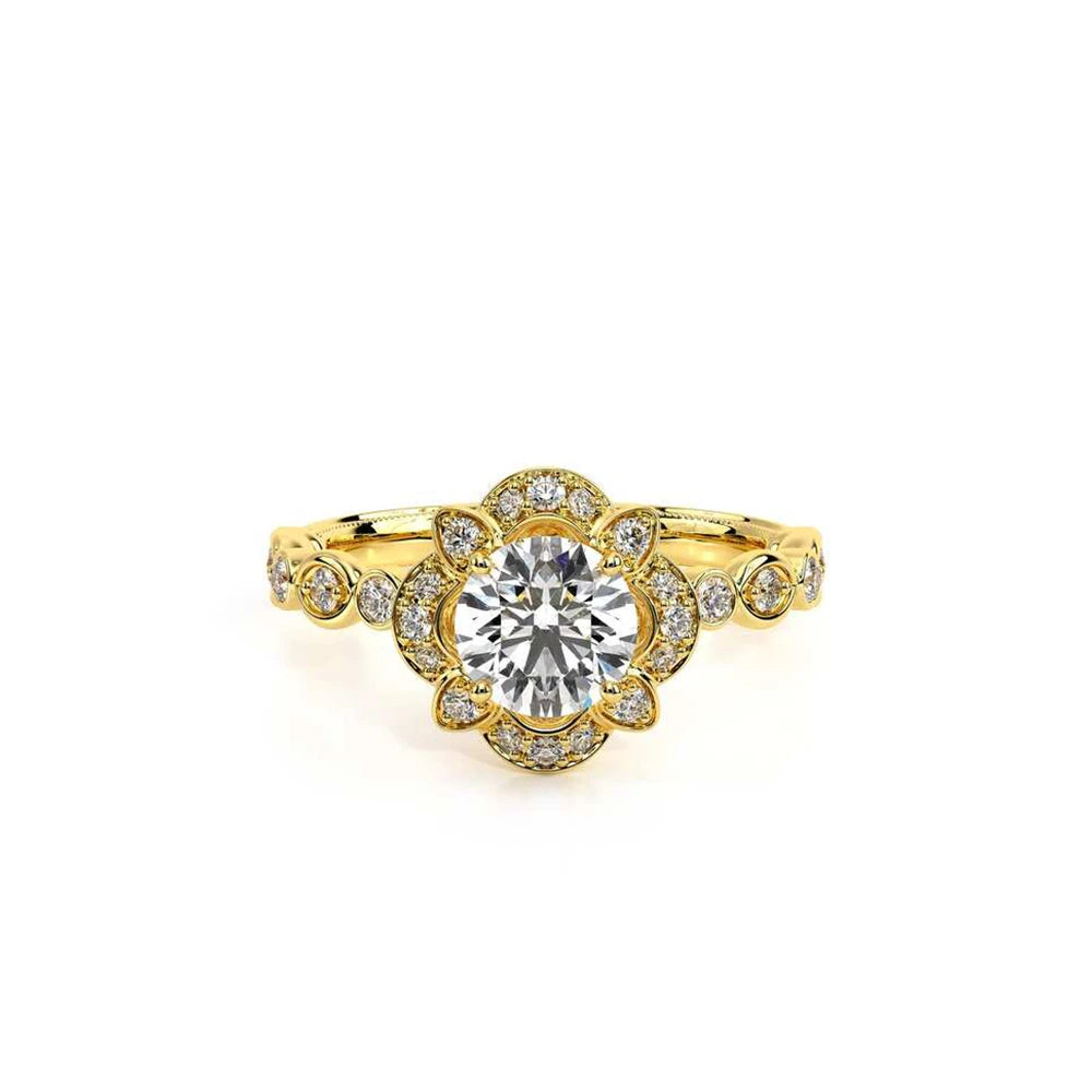 Renaissance-977r-18k Yellow Gold Round