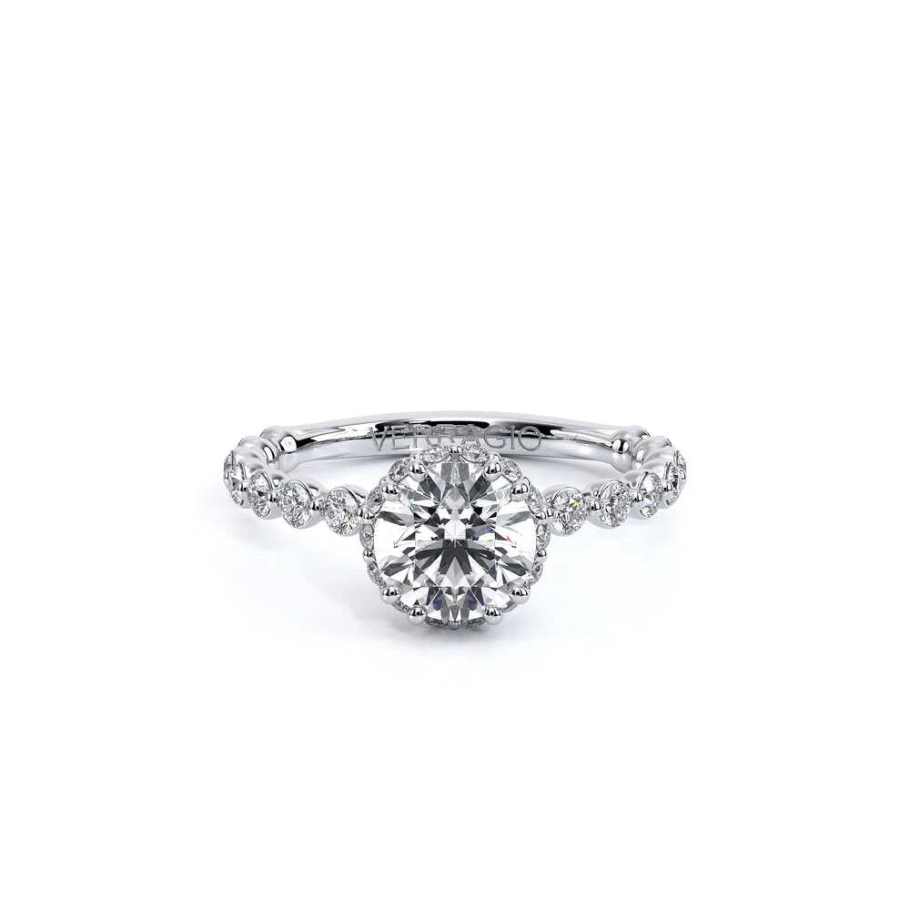 Renaissance-984R20-14K White Gold Round